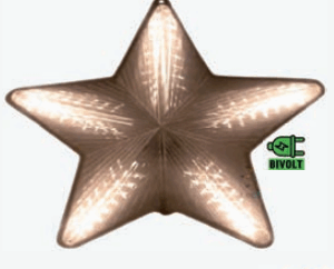 Estrela grande LED WM digital Bivolt