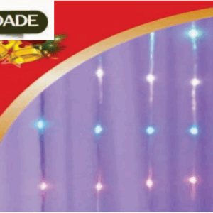 CORTINA 360 LEDs COLORIDO FIO DE FADA PVC FUNÇÃO CACHOEIRA