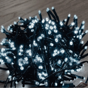 300 LEDs br 8f fio verde 8F