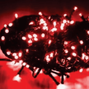 200 LEDs Vermelho 8f fio verde 8F 15m