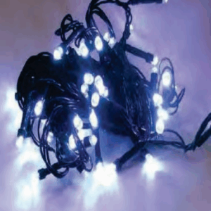 50 LEDs br 8f fio verde 5m