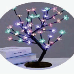 Árvore cerejeira c/48 LEDs colorido