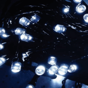 400 Leds br fio verde 8f c/memoria 40m