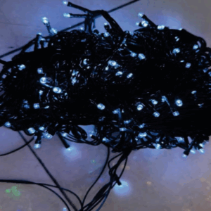 300 leds BR fixos C/strob.br fio verde 31V IP44 tom m/mf 30m