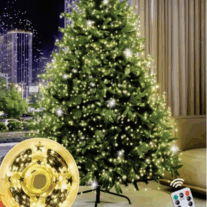 CORDÃO 1000 LEDS WARM FIO DE FADA VERDE 8 FUNÇÕES BIVOLT
