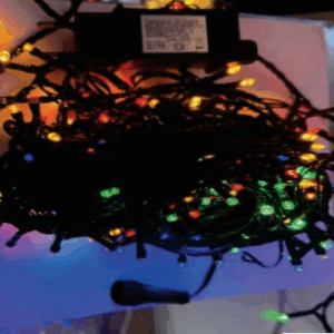 Cordão 200 leds Color 8f USO EXTERNO IP44 20m