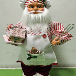 Papai Noel Cozinheiro 45cm